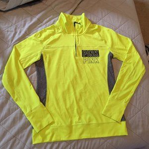 Pink Victoria's Secret Long Sleeve Workout Shirt